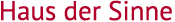 Haus der Sinne Logo